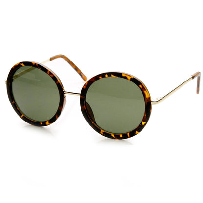 Round Fashion Designer Sunglasses