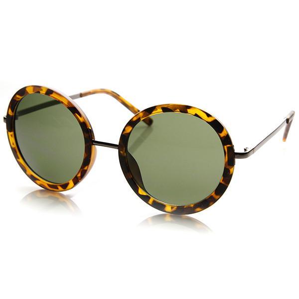 Round Fashion Designer Sunglasses