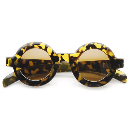 Thick Round Sunglasses
