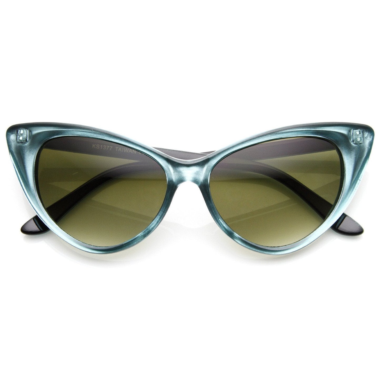 Retro 1950's High Pointed Cat Eye Sunglasses