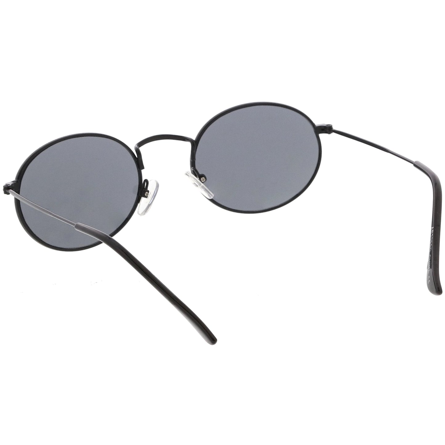 Small 1990's Round Oval Metal Sunglasses