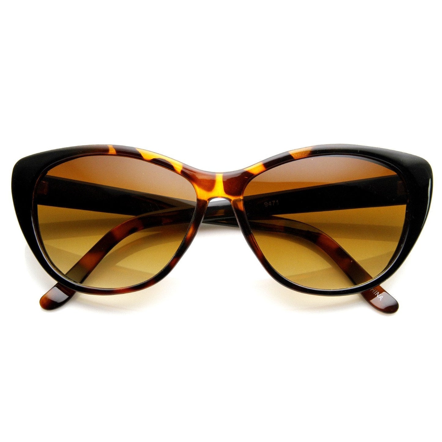 Two Tone Fade Cat Eye Sunglasses