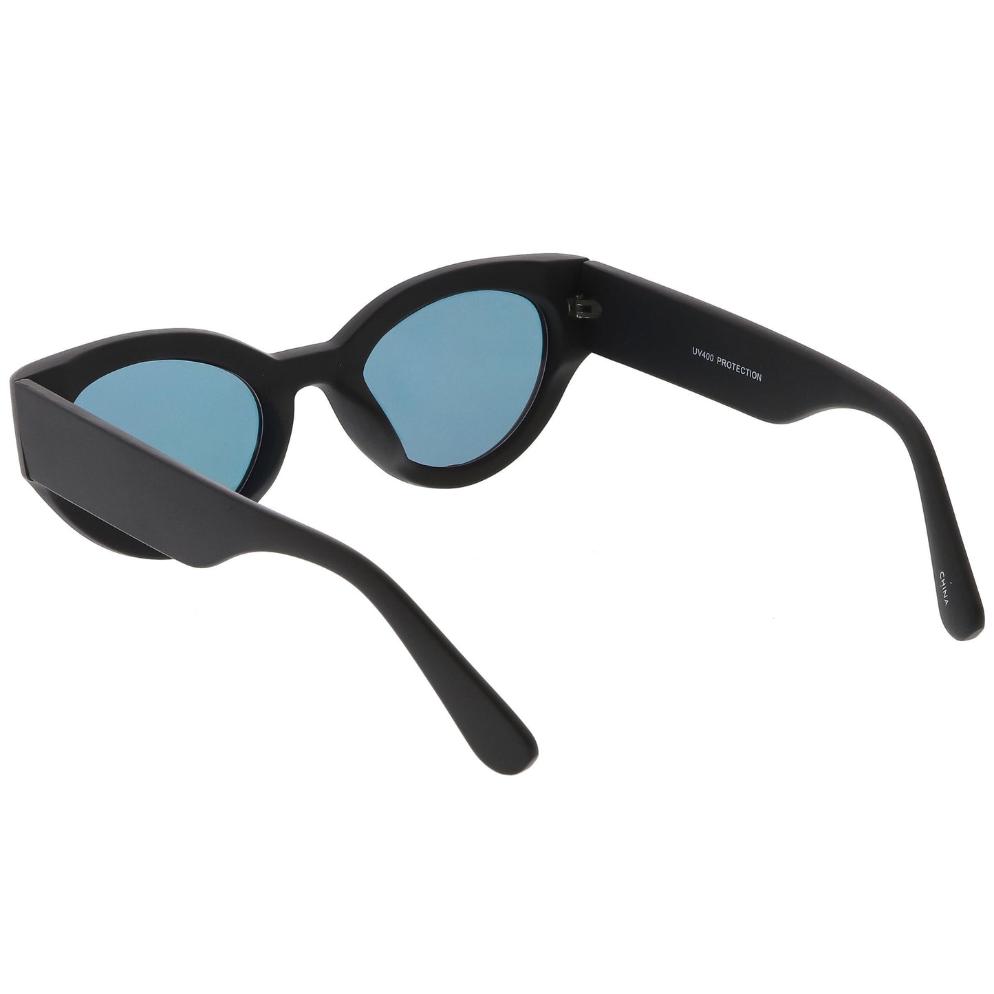Oval Mirrored Sunglasses