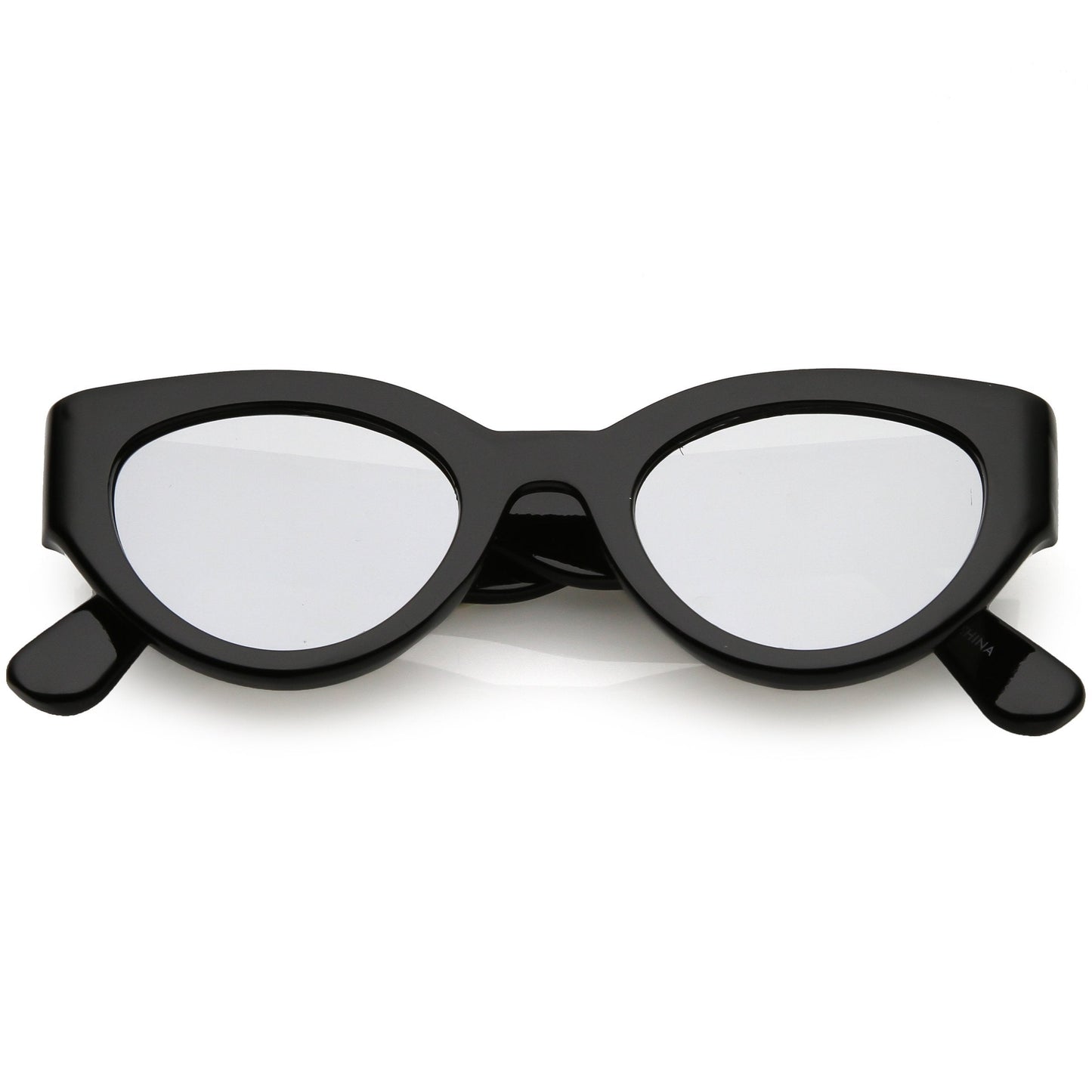Oval Mirrored Sunglasses