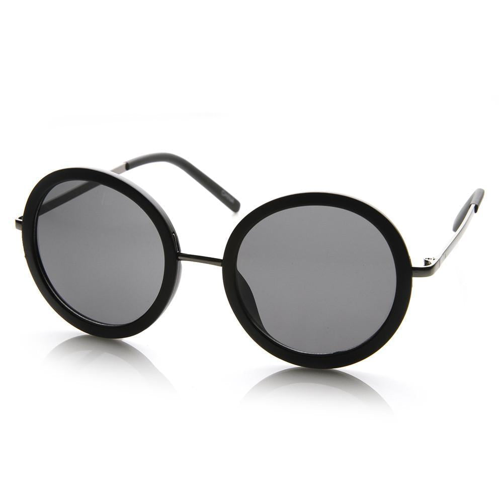 Round Fashion Designer Sunglasses
