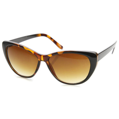 Two Tone Fade Cat Eye Sunglasses